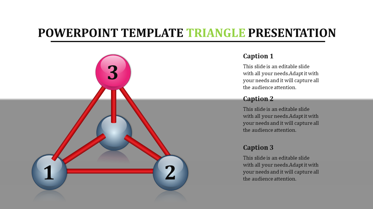 Free -  Triangle PowerPoint Templates and Google Slides Themes